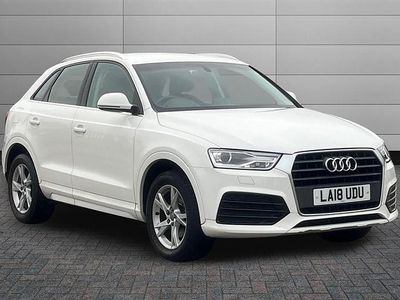 White Used 2018 Audi Q3 Sport SUV | £15,895 (Fair price)