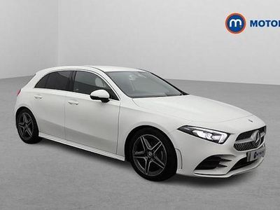 Used Mercedes A200 AMG line 163 HP (119 kW) 2019 White Hatchback