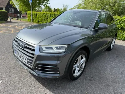 Używany Audi Q5 S-Line 190 KM (139 kW) 2018 Szary SUV