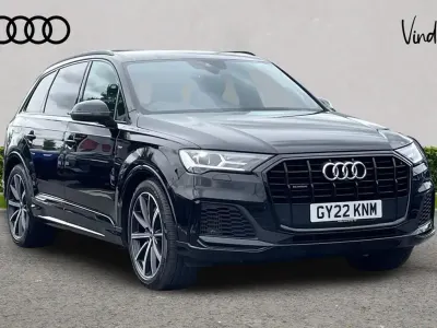 Used Audi Q7 Black Edition 334 HP (245 kW) 2022 Black SUV