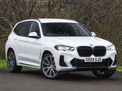 White Used 2024 BMW X3 M Sport SUV | £41,198 (Fair price)