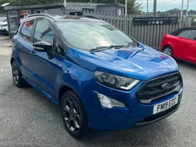 Used Ford Ecosport ST-Line 125 HP (91 kW) 2019 Blue SUV