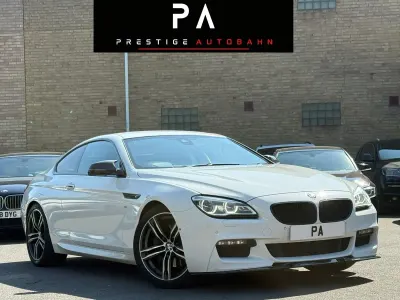Begagnad BMW 640 M Sport 2017 Vit Sportkupé