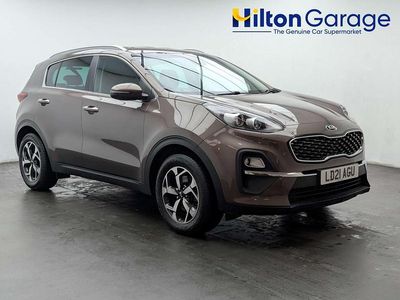 Used Kia Sportage 134 HP (98 kW) 2021 Brown SUV