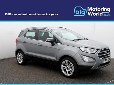 used Ford Ecosport 1.0T EcoBoost GPF Titanium SUV 5dr Petrol Manual Euro 6 (s/s) (125 ps) Android Auto