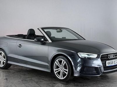 Used Audi A3 Cabriolet S-Line 150 HP (110 kW) 2019 Grey Cabriolet