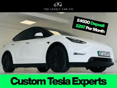 Used Tesla Model Y Long Range AWD 378 kW (514 HP) 2022 White SUV