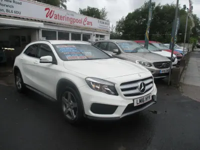 Used Mercedes GLA200 AMG line 136 HP (100 kW) 2016 White SUV