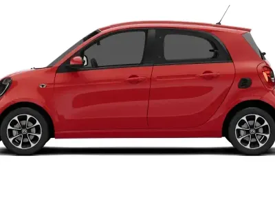 Used Smart ForFour Brabus Xclusive 109 HP (80 kW) 2017 Red Hatchback
