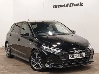 Used Hyundai i20 N Line 100 HP (73 kW) 2025 Black Hatchback
