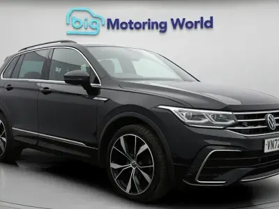 Used VW Tiguan R-line 150 HP (110 kW) 2022 Black SUV