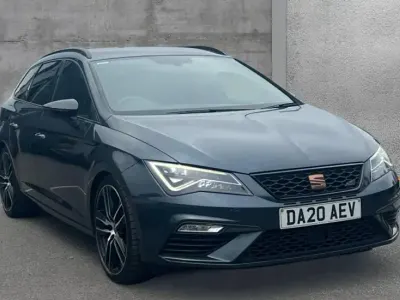 Begagnad Seat Leon 4Drive 300 HK (220 kW) 2020 Grå Kombi
