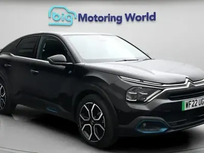 Used Citroën e-C4 Shine 100 kW (136 HP) 2021 Black Hatchback