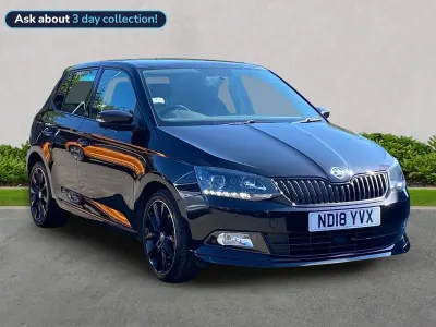 Used Skoda Fabia Monte Carlo 110 HP (80 kW) 2018 Black Hatchback