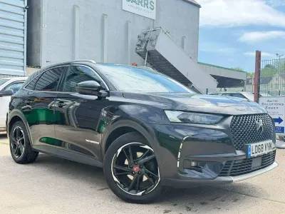 Used DS Automobiles DS7 Crossback Performance 130 HP (95 kW) 2018 Black SUV