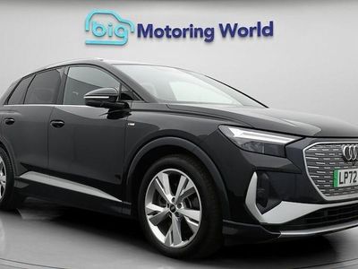 Used Audi Q4 e-tron S-Line 150 kW (204 HP) 2023 Black SUV