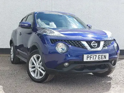 Used Nissan Juke N-Connecta 117 HP (86 kW) 2017 Blue SUV