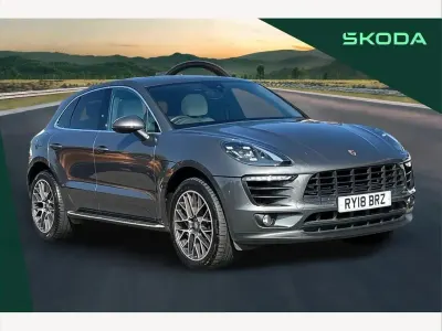 Usado Porsche Macan S 340 HP (250 kW) 2018 Cinzento SUV