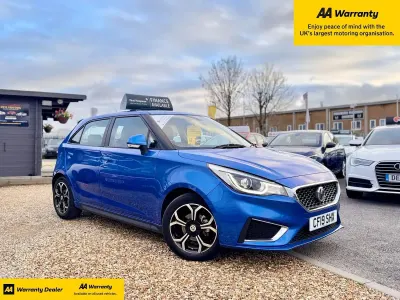 Used MG MG3 Exclusive 106 HP (77 kW) 2019 Blue Hatchback