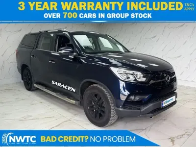 Used SsangYong Musso 181 HP (133 kW) 2019 Blue Pickup