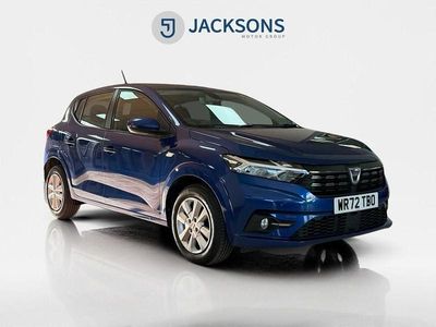 Used Dacia Sandero Comfort 91 HP (66 kW) 2022 Blue Hatchback