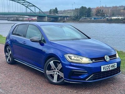Blue Used 2020 VW Golf VII R Hatchback | £21,999 (Fair price)