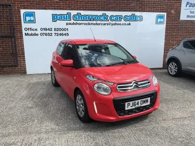 Used Citroën C1 Feel 68 HP (50 kW) 2014 Orange Hatchback