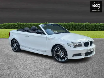 Begagnad BMW 118 Cabriolet M Sport 2010 Vit Cab