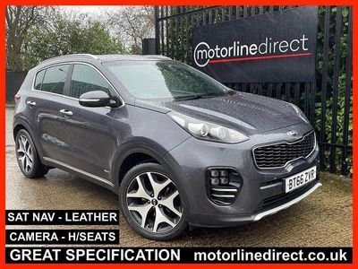 Used Kia Sportage GT-Line 134 HP (98 kW) 2016 Silver SUV
