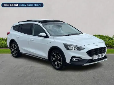 Used Ford Focus Active X 125 HP (91 kW) 2020 White Estate
