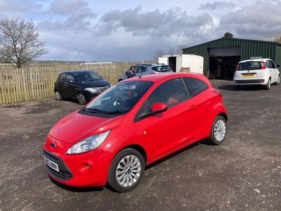Used Ford Ka Zetec 2014 Red Hatchback