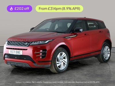 Used Land Rover Range Rover evoque R-Dynamic 204 HP (150 kW) 2021 Red SUV