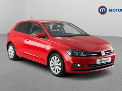 Used VW Polo Match 95 HP (69 kW) 2020 Red Hatchback