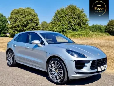 Used Porsche Macan Turbo 440 HP (323 kW) 2020 Silver SUV