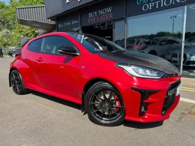 Used Toyota Yaris 2023 Red Hatchback