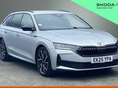Used Skoda Octavia SportLine 147 HP (108 kW) 2025 Silver Estate
