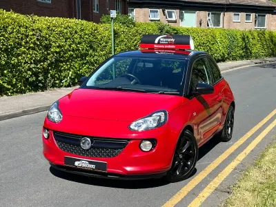 Used Vauxhall Adam S 70 HP (51 kW) 2016 Red Hatchback