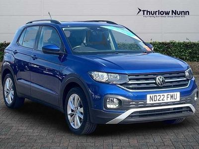 Blue Used 2022 VW T-Cross SE SUV | £17,000 (Fair price)