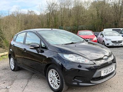 Used Ford Fiesta 70 HP (51 kW) 2011 Black Hatchback