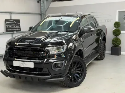 Begagnad Ford Ranger Wildtrack 2020 Svart Pickup