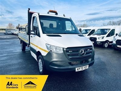 used Mercedes Sprinter 316 CDI L3 DROPSIDE + TAIL LIFT EURO 6