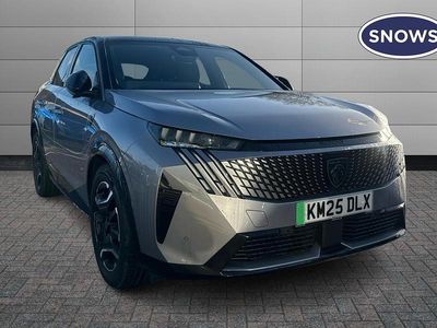 Cumulus grey Used 2025 Peugeot e-3008 GT SUV | £24,869 (Fair price)