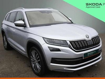 Used Skoda Kodiaq LAURIN & KLEMENT 187 HP (137 kW) 2019 Brilliant silver metallic SUV