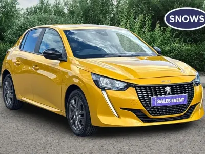 Used Peugeot 208 Active+ 100 HP (73 kW) 2022 Yellow Hatchback