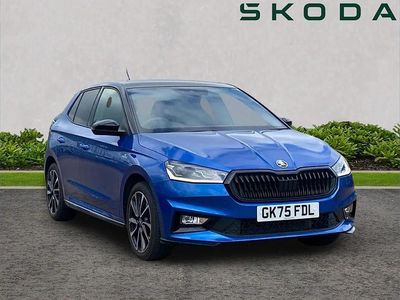 Used Skoda Fabia Monte Carlo 113 HP (83 kW) 2025 Blue Hatchback