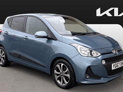 Used Hyundai i10 Premium SE 87 HP (63 kW) 2017 Blue Hatchback
