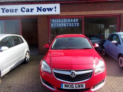 Used Vauxhall Insignia Elite 2016 Red Hatchback