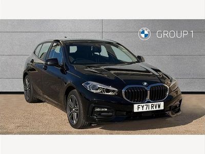 Used BMW 118 Sport Line 136 HP (100 kW) 2021 Black Hatchback