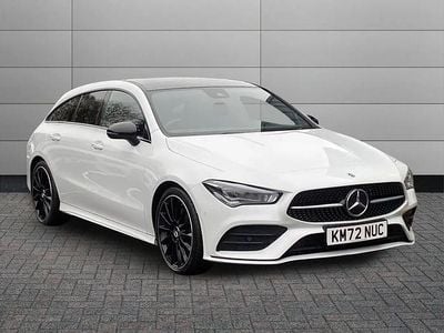 White Used 2023 Mercedes CLA220 Shooting Brake AMG Line Premium Plus Estate | £25,730 (Super price)