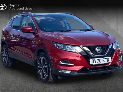 Used Nissan Qashqai N-Connecta 160 HP (117 kW) 2020 Magnetic red SUV